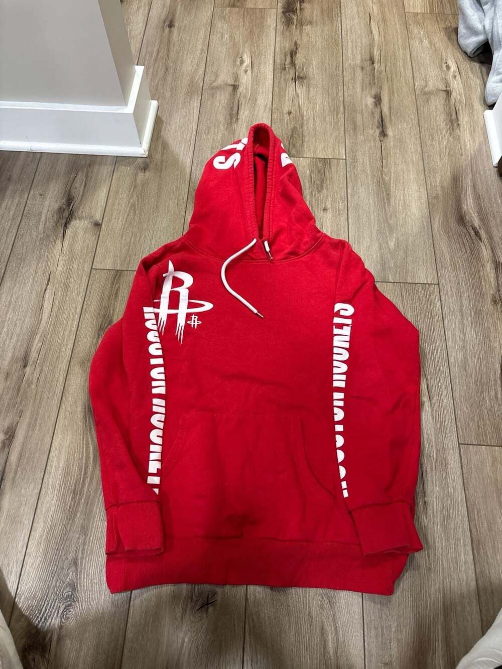 NBA Houston Rockets Retro Pullover Hoodie - Red size L